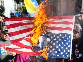 Deň po americkom útoku