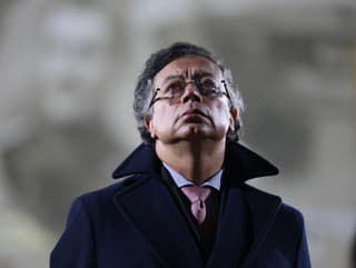 Kolumbijský prezident Gustavo Petro.