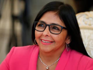 Venezuelská viceprezidentka Delcy Rodríguezová.
