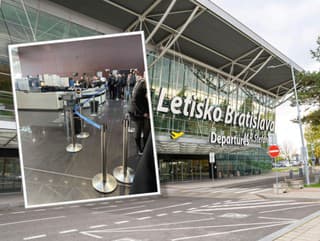 CHAOS na bratislavskom letisku: