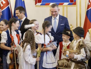 Na snímke prezident SR