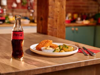 Coca-Cola a vyprážaný syr -