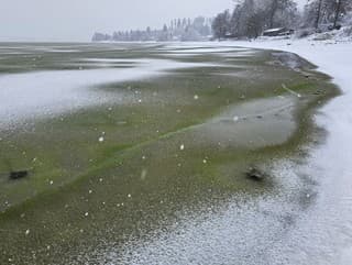 Fascinujúci úkaz: Priehradu Lipno