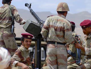 Delegácia jemenských separatistov v