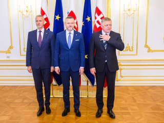 Na snímke prezident SR