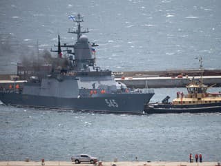 Námorné manévre JAR, Ruska,