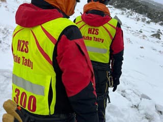 Horskí záchranári zasahovali: Vyčerpaná