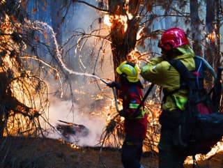 Ohnivá pohroma v Patagónii!