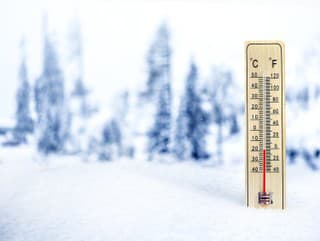 Slovensko zviera mráz: Teploty