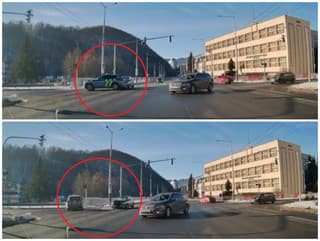 Šialená jazda v Banskej