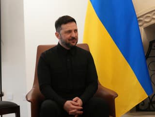 Ukrajinský prezident Volodymyr Zelenskyj.