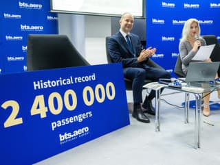 Na snímke riaditeľ Letiska