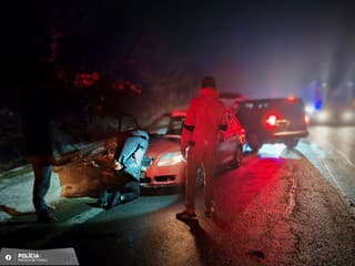 Nočný zásah polície v