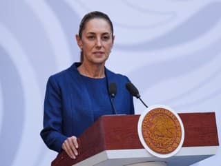 Mexická prezidentka Claudia Sheinbaumová.