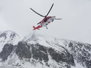 Lavína vo Vysokých Tatrách