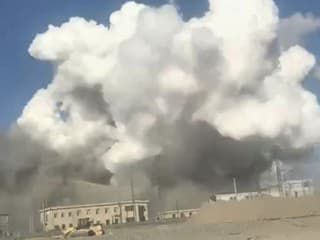 Výbuch v čínskej oceliarni: