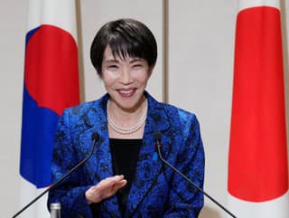 Japonská premiérka Sanae Takaičiová