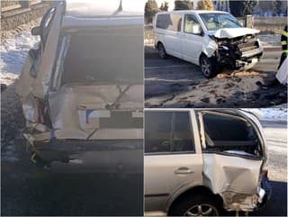 Dopravný kolaps na ceste