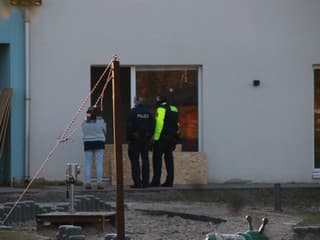 Polícia na mieste nešťastia