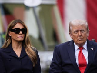 Melania Trumpová a Donald