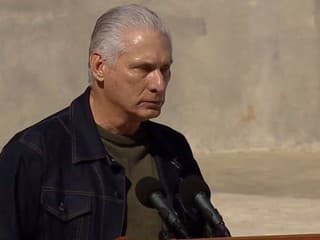 Kubánsky prezident Miguel Díaz-Canel.