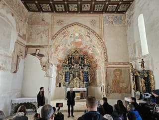 Gotický kostol v Rákoši