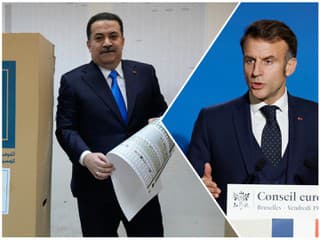 Súdání telefonoval s Macronom: