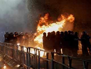 Nepokoje v Albánsku: Počas