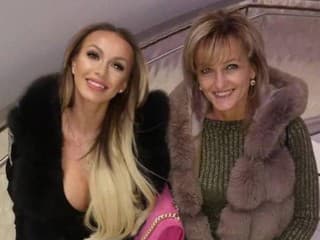 Monika Jakliová s mamou