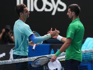 Lorenzo Musetti a Novak