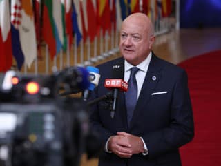 Rakúsky kancelár Christian Stocker.