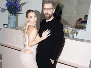 Dominika Cibulková s manželom