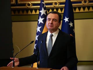 Kosovský premiér Albin Kurti.