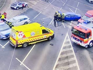 AKTUÁLNE Zrážka na frekventovanej