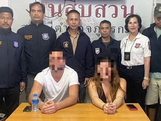 Francúzsky pár sa do