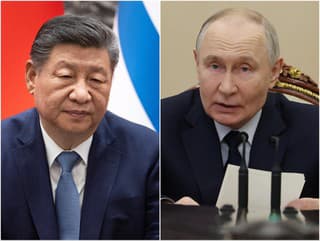 Lídri Číny a Ruska