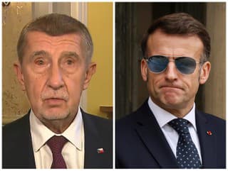 Babiš ide v Macronových