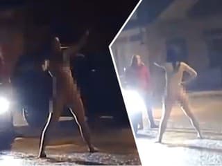 Šialenstvo v uliciach: Nahá