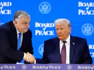 Viktor Orbán a Donald