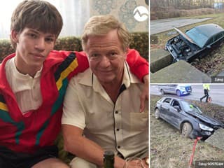 Fotografie z nehody syna