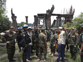 Krvavý spor medzi Kambodžou