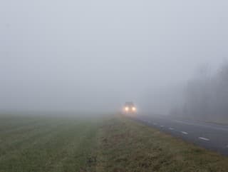 Výstrahy pred hmlou na