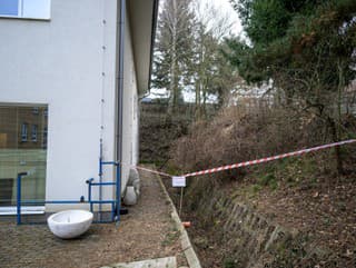 Uzavretá lokalita po zosuve