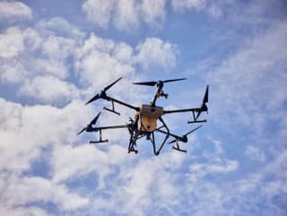 Photo of an agrodrone