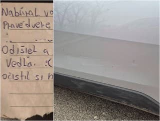 Júlia našla pred nemocnicou