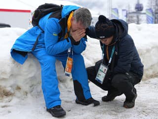 Otec ukrajinského skeletonistu Vladislava