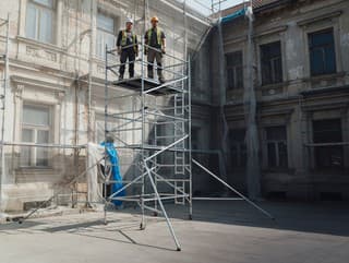 Lešenie, na ktoré sa