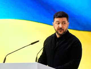 Ukrajinský prezident Volodymyr Zelenskyj
