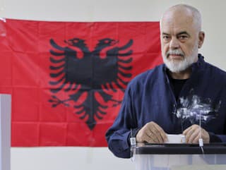 Albánsky premiér Edi Rama