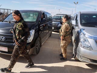 Členky Sýrskych demokratických síl